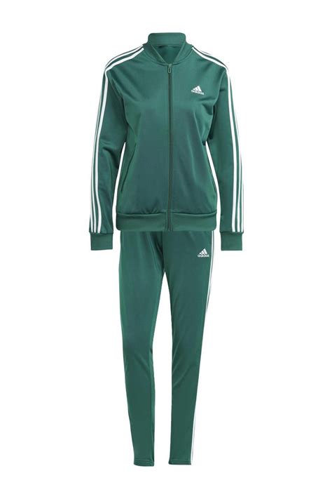 adidas groen trainingspak dames|Adidas trainingspakken.